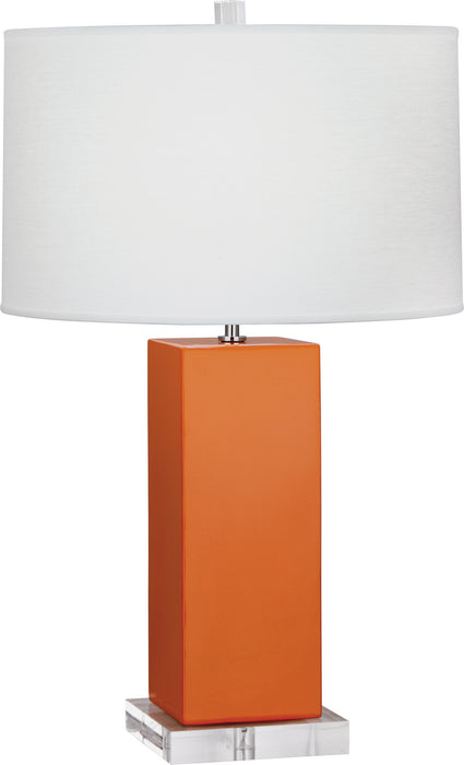 Robert Abbey (PM995) Harvey Table Lamp with Oyster Linen Shade