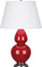 Robert Abbey (RR22X) Double Gourd Table Lamp with Pearl Dupioni Fabric Shade