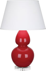 Robert Abbey (RR23X) Double Gourd Table Lamp with Lucite Base