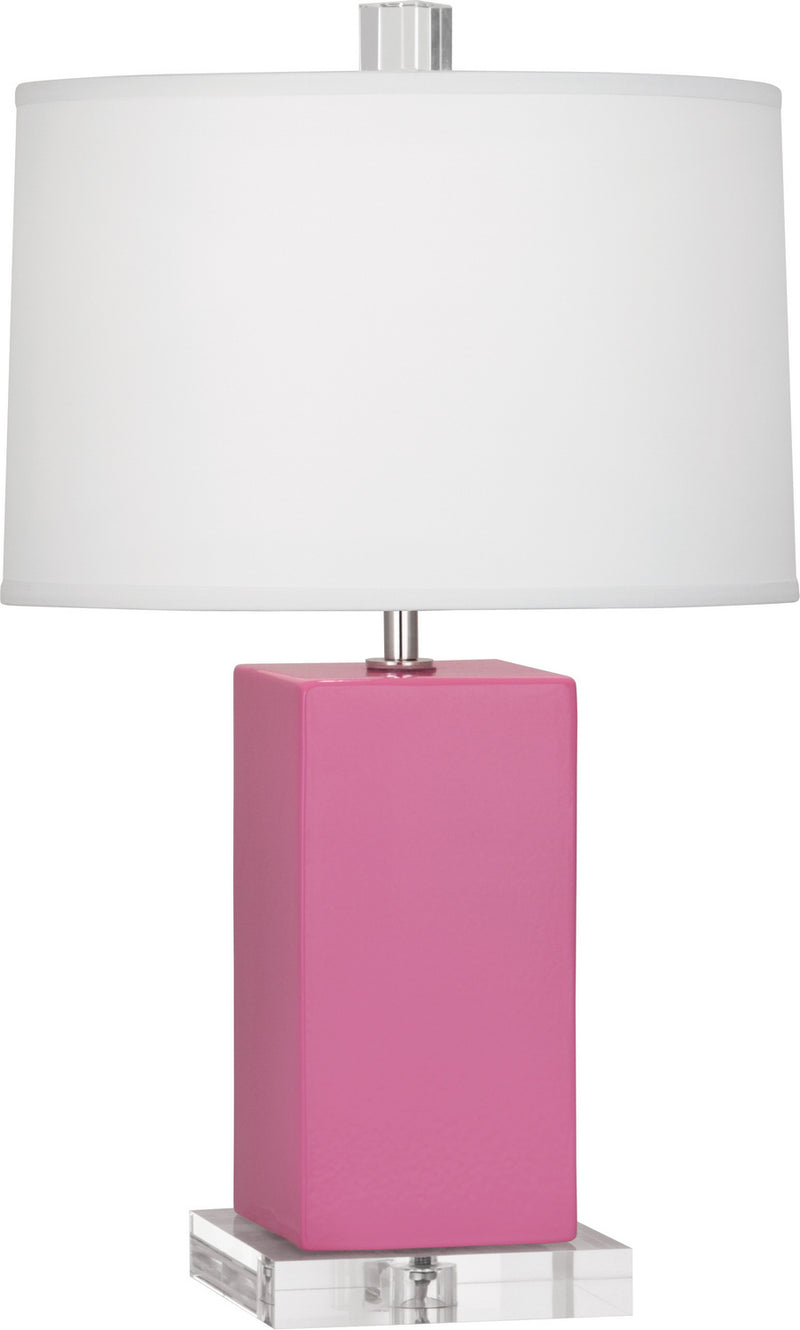 Robert Abbey (SP990) Harvey Accent Lamp with Oyster Linen Shade