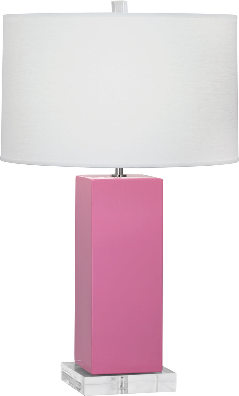 Robert Abbey (SP995) Harvey Table Lamp with Oyster Linen Shade