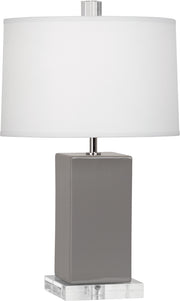 Robert Abbey (ST990) Harvey Accent Lamp with Oyster Linen Shade