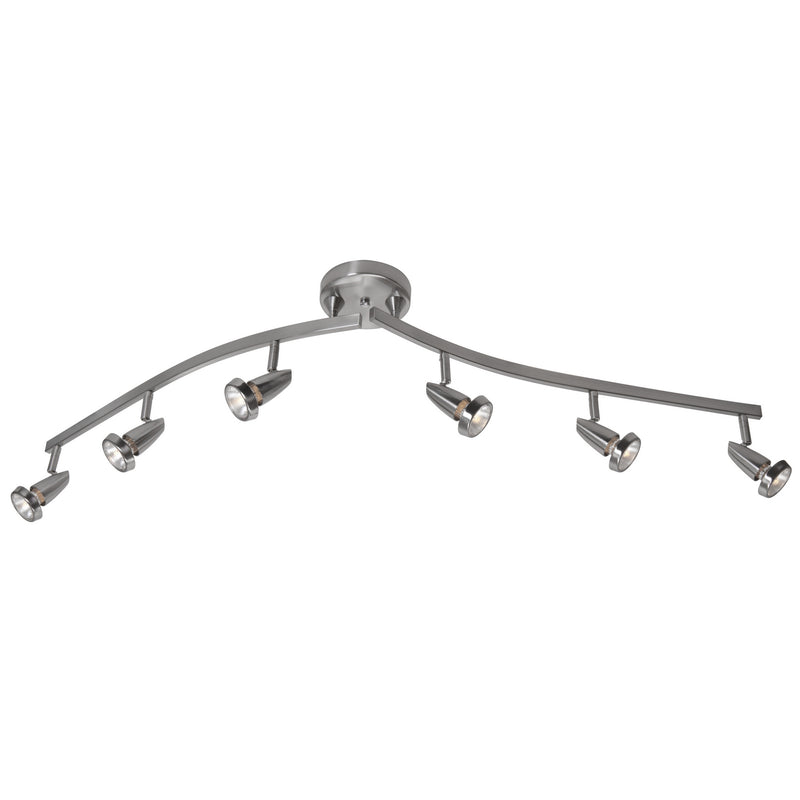 Mirage 6-Light Semi-Flush with Articulating Arms - Lamps Expo