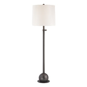 Marshall 1 Light Adjustable Floor Lamp in Old Bronze