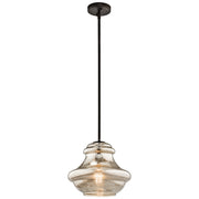 Everly Pendant 1-Light in Olde Bronze
