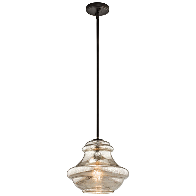Everly Pendant 1-Light in Olde Bronze
