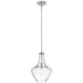 Everly Pendant 1-Light in Chrome