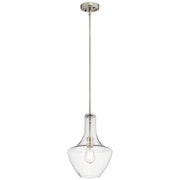 Everly Pendant 1-Light in Brushed Nickel