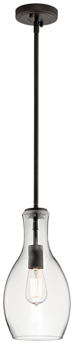Everly Pendant 1-Light in Olde Bronze