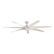 Lehr 80 Inch Lehr Fan in Antique Satin Silver