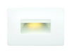 Luna Step Light 120v Horizontal 2700K in Satin White