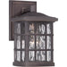 Stonington 1-Light Outdoor Lantern in Palladian Bronze