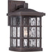 Stonington 1-Light Outdoor Lantern in Palladian Bronze