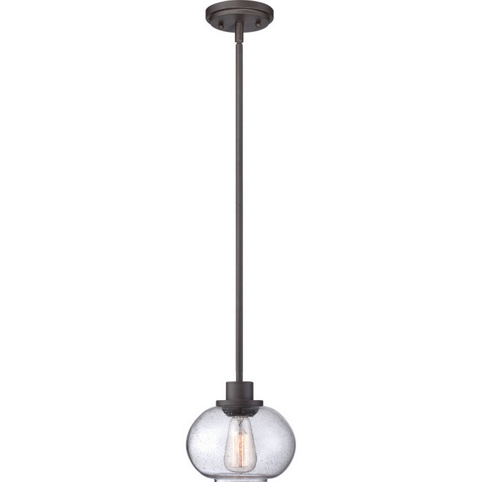 Trilogy 1-Light Mini Pendant in Old Bronze