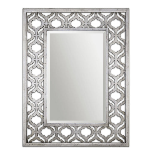 Uttermost's Sorbolo Silver Mirror Designed by Grace Feyock