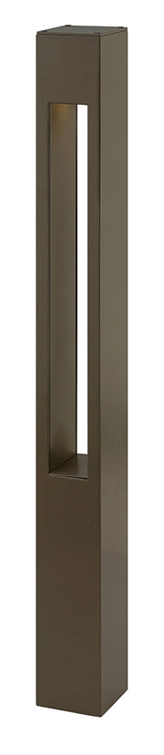 Atlantis Square Large 120v Bollard in Bronze