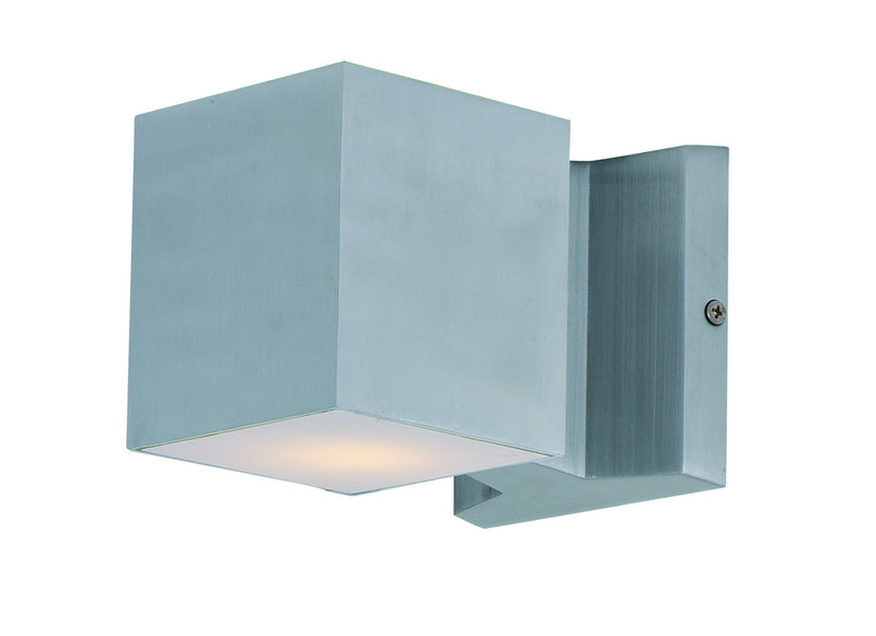 Lightray LED 2-Light Wall Sconce in Brushed Aluminum - Lamps Expo