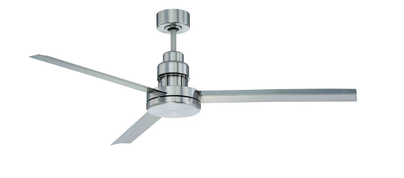 Mondo 54" Ceiling Fan in Brushed Polished Nickel