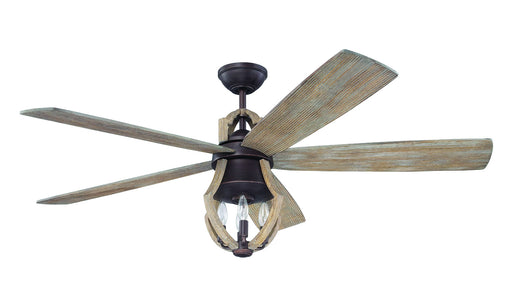 Winton 4-Light Ceiling Fan in Aged Bronze Brushed