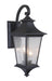 Argent II 3-Light Wall Lantern in Midnight