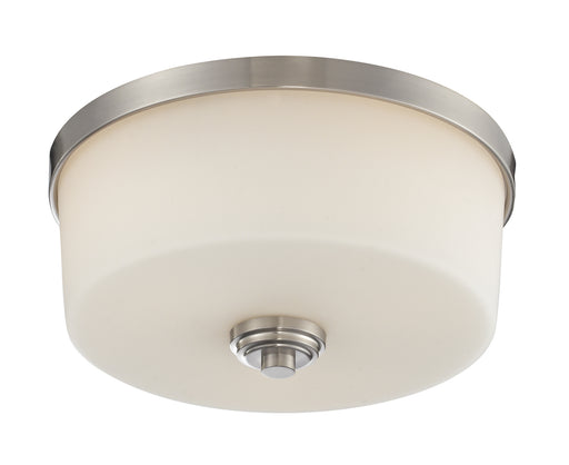 Lamina 3 Light Flush Mount in Brushed Nickel