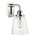 Sconce 1 Light Sconce in Polished Nickel