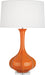 Robert Abbey (PM996) Pike Table Lamp with Pearl Dupoini Fabric Shade