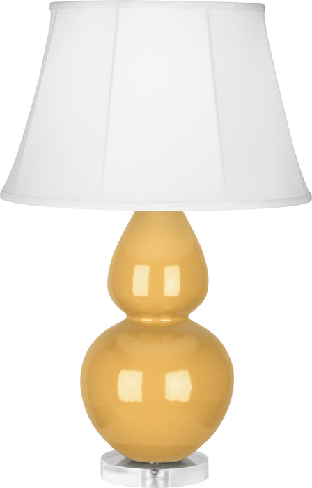 Robert Abbey (SU23) Double Gourd Table Lamp with Lucite Base