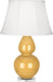 Robert Abbey (SU23) Double Gourd Table Lamp with Lucite Base