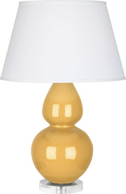 Robert Abbey (SU23X) Double Gourd Table Lamp with Lucite Base