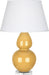 Robert Abbey (SU23X) Double Gourd Table Lamp with Lucite Base