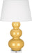 Robert Abbey (SU43X) Triple Gourd Table Lamp with Lucite Base