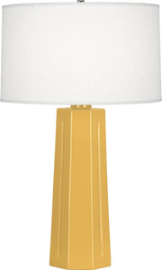 Robert Abbey (SU960) Mason Table Lamp with Oyster Linen Shade