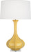 Robert Abbey (SU996) Pike Table Lamp with Pearl Dupoini Fabric Shade