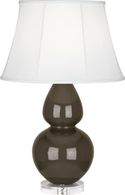 Robert Abbey (TE23) Double Gourd Table Lamp with Lucite Base