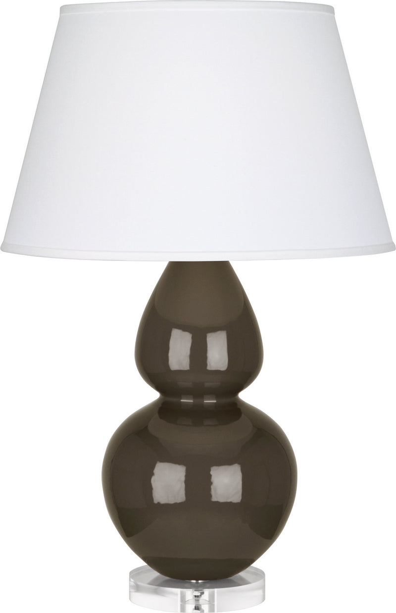Robert Abbey (TE23X) Double Gourd Table Lamp with Lucite Base