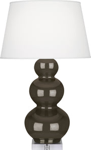 Robert Abbey (TE43X) Triple Gourd Table Lamp with Lucite Base