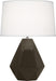 Robert Abbey (TE930) Delta Table Lamp with Oyster Linen Shade