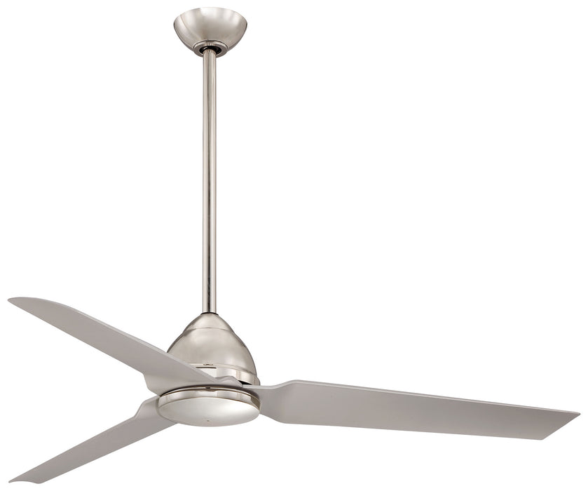 Java 54" Ceiling Fan in Polished Nickel