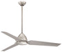 Java 54" Ceiling Fan in Polished Nickel