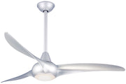 Light Wave 52" Ceiling Fan in Silver