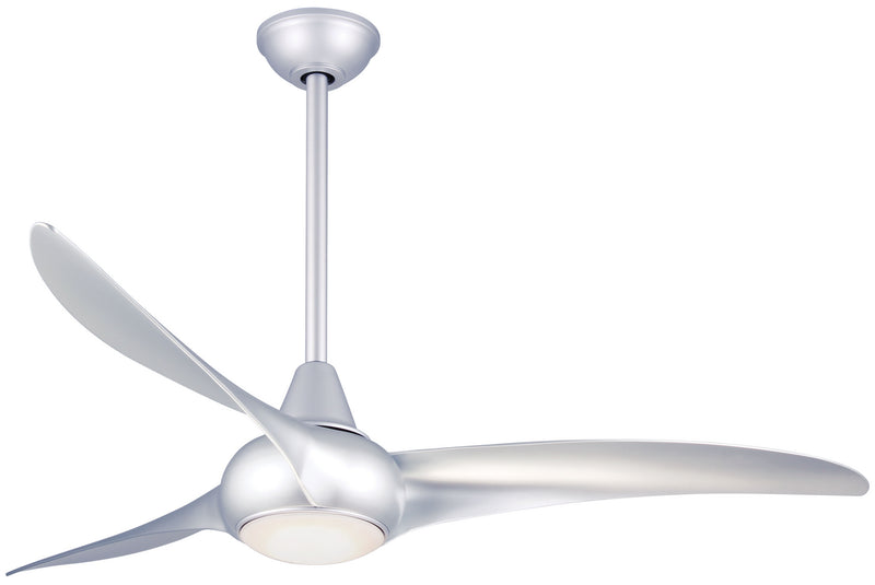 Light Wave 52" Ceiling Fan in Silver