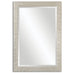 Uttermost's Porcius Antiqued Silver Mirror
