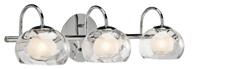 Niu Bath Sconce 3-Light in Chrome - Lamps Expo