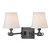 Hillsdale 2 Light Wall Sconce in Old Bronze