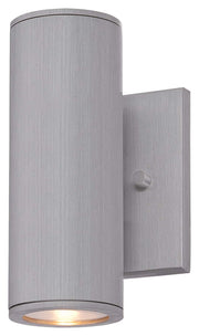 Skyline 1-Light Outdoor LED Wall Mount in Brushed Aluminum