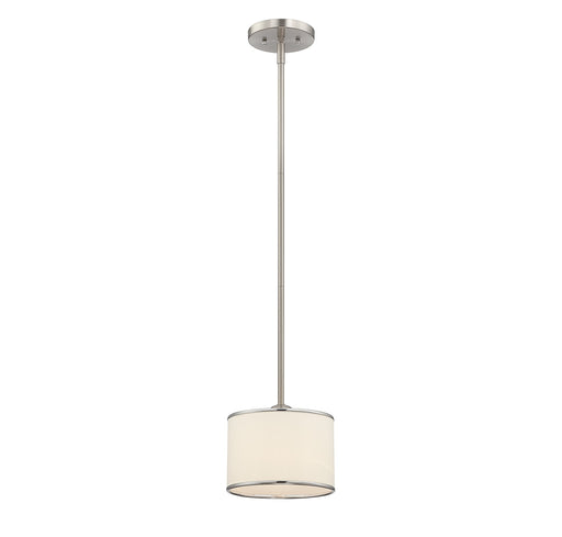 Grove Mini Pendant in Satin Nickel - Lamps Expo