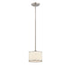 Grove Mini Pendant in Satin Nickel - Lamps Expo