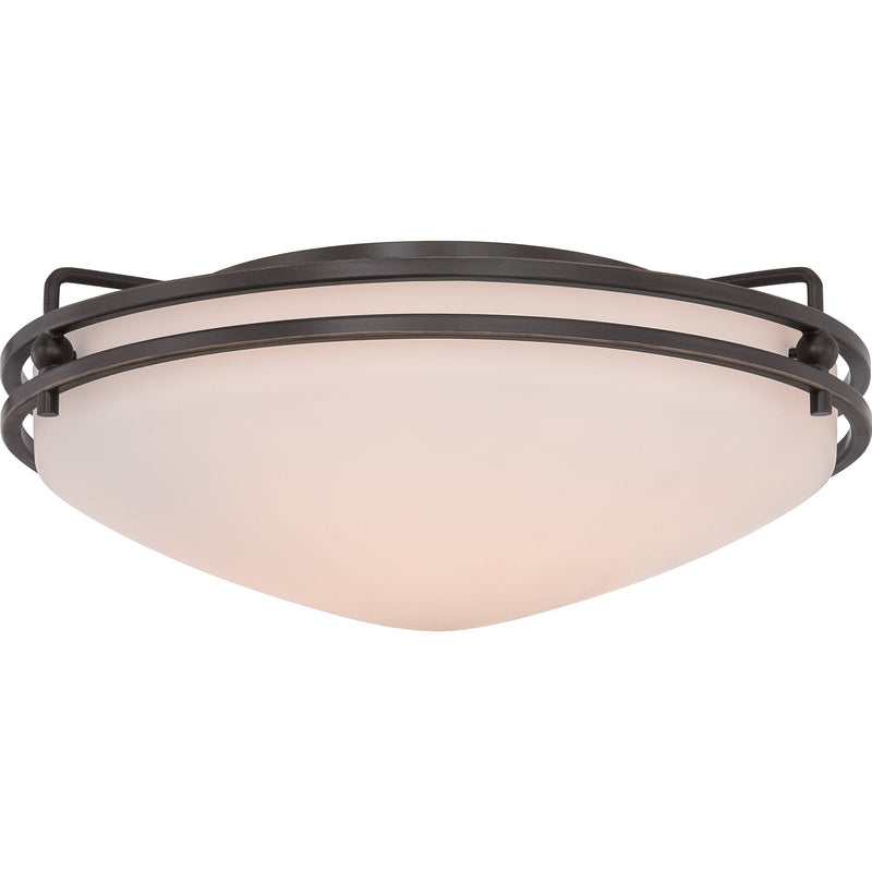 Ozark 2-Light Flush Mount in Palladian Bronze