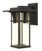 Manhattan Medium Wall Mount Lantern in Oil Rubbed Bronze - Lamps Expo
